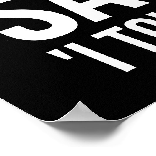 Achter een geslaagd Man zit Moeder Gezegde die het Poster (Hoek)