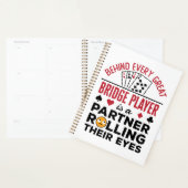 Achter elk fantastisch Gezegde voor grappige Bridg Planner (Display)
