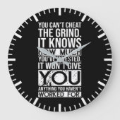 Achter elk geslaagd Man zit vrouw die ik je vertel Grote Klok (Voorkant)