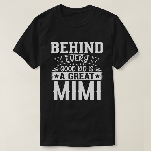 Achter elk goed Kind zit een geweldige IMI-vaderda T-shirt (Design voorkant)