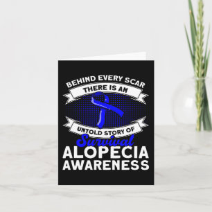 Achter elk litteken Untold Story Support Alopecia  Kaart
