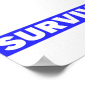 Achter elk litteken Untold Story Support Alopecia Poster (Hoek)