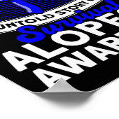 Achter elk litteken Untold Story Support Alopecia Poster (Hoek)