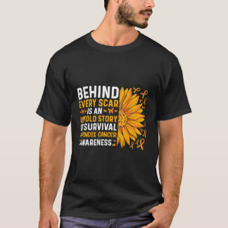 Achter elk litteken zit een onnoemelijke blindedar t-shirt