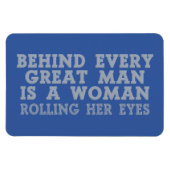 Achter elk Man aangepaste kleurenmagneet Magneet (Horizontaal)