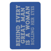 Achter elk Man aangepaste kleurenmagneet Magneet (Verticaal)