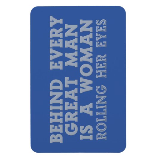 Achter elk Man aangepaste kleurenmagneet Magneet (Verticaal)