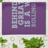 Achter elk Man keukenhanddoek (Gevouwen)