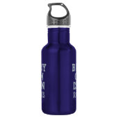 Achter Elk Man - kies kleur Waterfles (Achterkant)