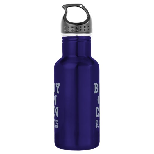 Achter Elk Man - kies kleur Waterfles (Achterkant)