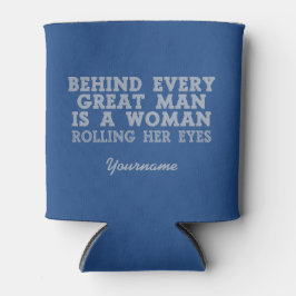 Achter Elk Man koelbox Blikjeskoeler