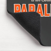 Achter Elke advocaat is een uitgeput paralegal Muismat (Hoek)