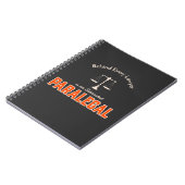 Achter Elke advocaat is een uitgeput paralegal Notitieboek (Linkerzijde)