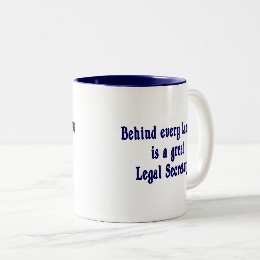 Achter elke advocaat - Paralegal Mok (Voorkant rechts)