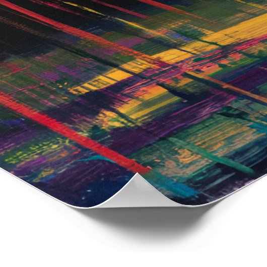 Achter elke glimlach zit een traan poster PNG (Hoek)