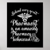 Achter elke grote apotheker poster (Voorkant)