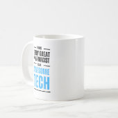 Achter elke grote apotheker schuilt een Geweldige  Koffiemok (Voorkant links)