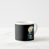 Achter elke grote geest zit een leraar die inspire espresso kop (Voorkant rechts)