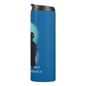 Achter elke grote geest zit een leraar die inspire thermosbeker (Geroteerd rechts)