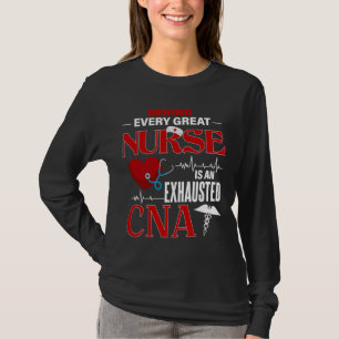 Achter elke grote zuster is een geëxtrudeerde CNA T-shirt