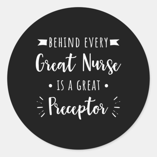 Achter elke grote zuster zit een geweldige voorvad ronde sticker (Voorkant)