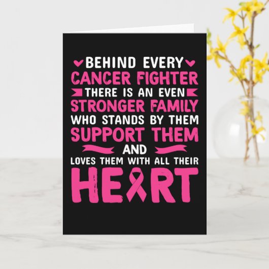 Achter elke kankerbestrijder zit iemand sterker kaart (Gele Bloem)