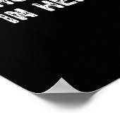 Achter elke kleindochter die in zichzelf gelooft poster (Hoek)