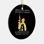 Achter elke marine keramisch ornament (Rechts)