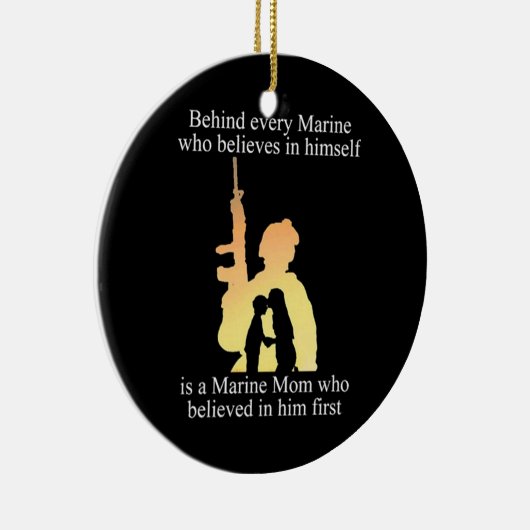 Achter elke marine keramisch ornament (Rechts)