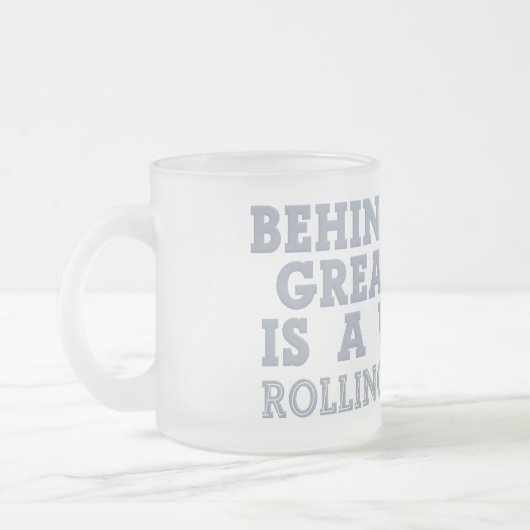 Achter Elke mok van het Man - kies stijl (Links)