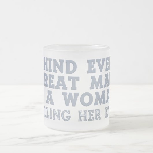 Achter Elke mok van het Man - kies stijl (Center)