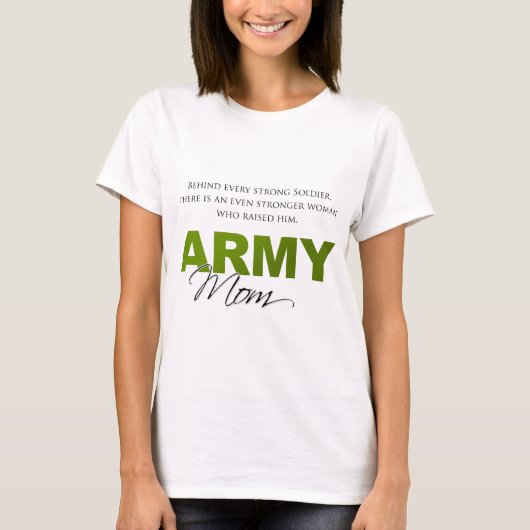 Achter elke sterke Soldaat 2 T-shirt (Voorkant)