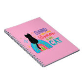 Achter elke sterke vrouw zit haar kat notitieboek (Rechterzijde)