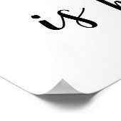 Achter elke succesvolle vrouw zit haar eigen Poste Poster (Hoek)