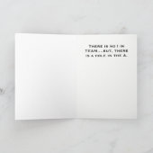 Achter elke succesvolle vrouw zit.. kaart (Binnen)