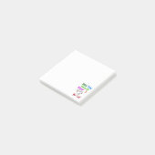 Achter elke succesvolle vrouw zit zichzelf post-it® notes (Schuin)
