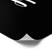 Achter elke succesvolle vrouw zit zichzelf poster (Hoek)