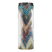 Achter elke vrouw zit een helse geschiedenis thermosbeker (Achterkant)