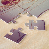 Achter het Abstracte paard van de Omheining Legpuzzel (Zijkant)