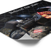 Achter het Bord Poster (Hoek)