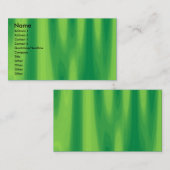 Achter het Groene Gordijn Visitekaartje (Voorkant / Achterkant)