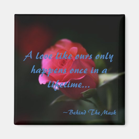 Achter het masker Magnent Magneet (Voorkant)