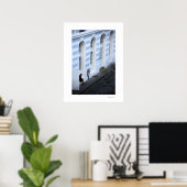 ACHTER HET POSTER VAN HET SCHERM (Thuiskantoor)