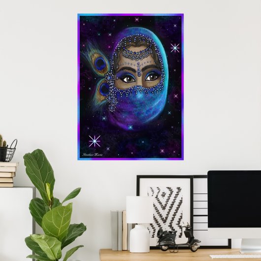 Achter het Poster Veil (Thuiskantoor)