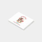 Achter ieder meisje dat in zichzelf gelooft post-it® notes (Schuin)