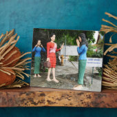 Achter je rug kijken fotoplaat (Zijkant)