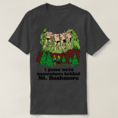 Achter Mt Rushmore T-shirt (Design voorkant)