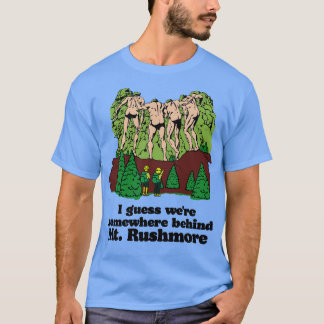Achter Mt Rushmore T-shirt