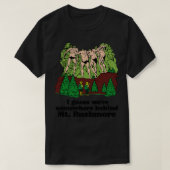 Achter Mt Rushmore T-shirt (Design voorkant)