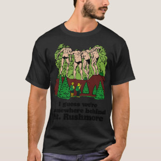 Achter Mt Rushmore T-shirt